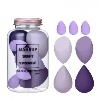 Набор спонжів для макіяжу Blending Sponge, 7 шт з доставкою по Україні