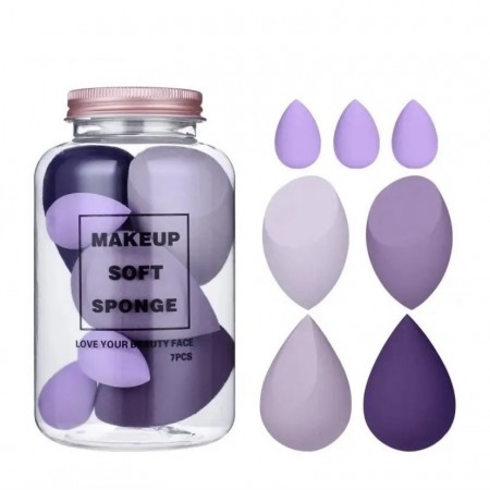 Набор спонжів для макіяжу Blending Sponge, 7 шт з доставкою по Україні
