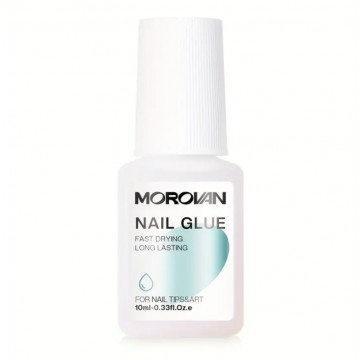 Клей для накладних нігтів, типс MOROVAN Nail Glue, 10 мл