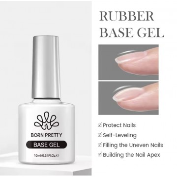 База каучукова для гель-лаку Born Pretty Rubber Base, 10 мл