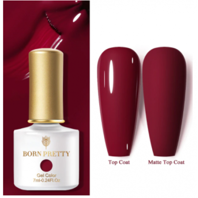 Гель-лак Born Pretty CG-088 червоно-вишневий, 10 мл