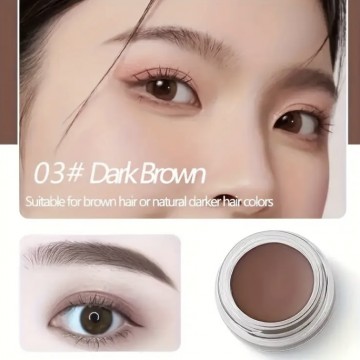 Крем для брів  SVMY Cream 03 Dark Brown темно коричневий, водостійкий