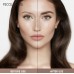 Пудра-штамп для брів Pecolovers темно-коричневий, з трафаретами з доставкою по Україні