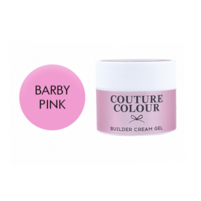 Гель для нарощування нігтів Couture Colour Barby Pink будівельний,  насичений рожевий, 15 мл