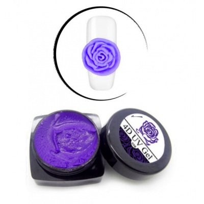 Гель-пластилін 4D UV Gel 006 фіолетовий, 5 г