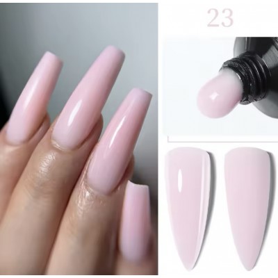 Полігель для нігтів Lilycute 23 Pink ніжний рожевий, 15 г з доставкою по Україні