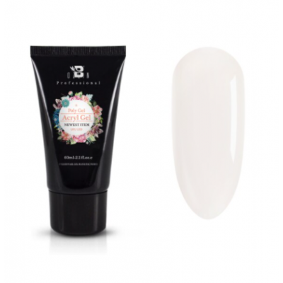 Акрил-гель для нігтів Bozlin Acryl Gel 01 Clear, прозорий, 60 мл