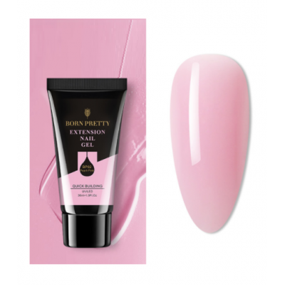 Полігель Born Pretty BP-03, напівпрозора троянда, 30 мл