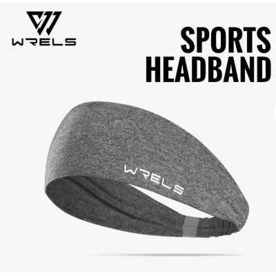 Спортивна пов'язка на голову WRELS, колір сірий