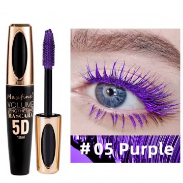 Туш для вій MaxFine purple 05 фіолетова, 10 мл 