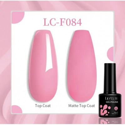 Гель-лак Lilycute F-084 Rose Барбі, 7 мл