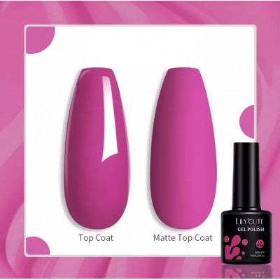 Гель-лак Lilycute F-068 фуксія, 7 мл