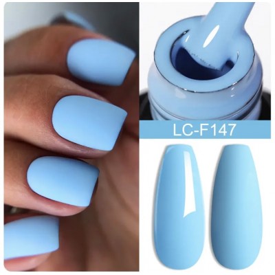 Гель-лак Lilycute LC-F147 блакитний, 7 мл