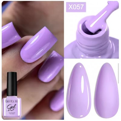Гель-лак Lilycute LC-057, яскравий фіолетовий, 7 мл