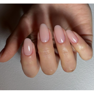 Накладні нігті Kitty Nail пудра, форма мигдаль, короткі, 30 шт з доставкою по Україні