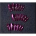 Накладні нігті Do it Yourself Cat Eyes котяче око фуксія, балерина, середні, 24 шт з доставкою по Україні