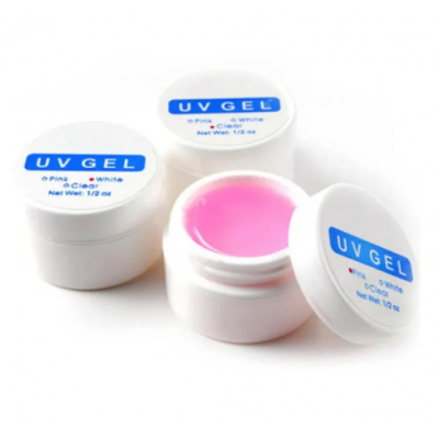 Гель Lina Gel UV Pink однофазний, рожевий, 15 мл з доставкою по Україні