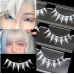Накладные ресницы Kitty Eye Lashes белые лучики, 3 пары з доставкою по Україні