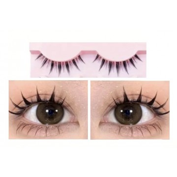 Накладні вії Fashion EyeLashes B-01 ефект аніме, промінчики, 1 пара