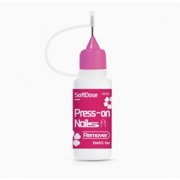 Ремувер для зняття накладних нігтів SoftDose Remover, 15 мл