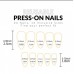Накладні нігті Kitty Nail класичний френч, форма мигдаль, середні, 24 шт з доставкою по Україні