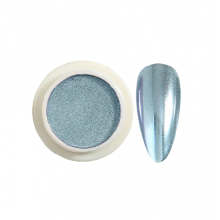 Дзеркальна пудра для втирання Kitty Light Blue морскька хвиля, 1 г з доставкою по Україні