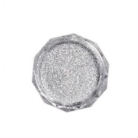 Світловідбивні блискітки для нігтв  Silver Glitter, срібло 2 г з доставкою по Україні