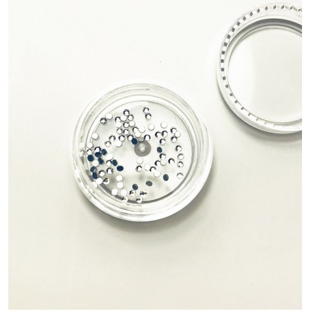 Стрази Swarovski SS3 Crystal, срібні, 100 шт з доставкою по Україні