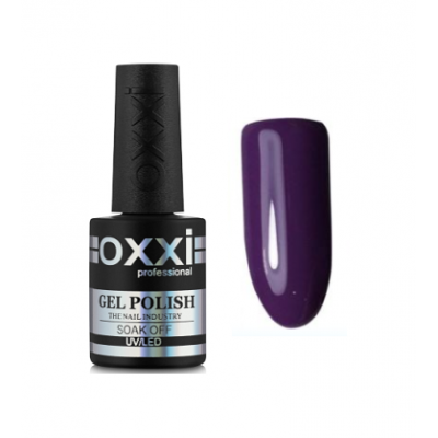 Гель-лак OXXI 257 сливовий емаль, 10 мл