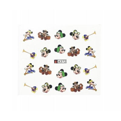 Слайдер-дизайн для нігтів A 372 Mickey Mouse