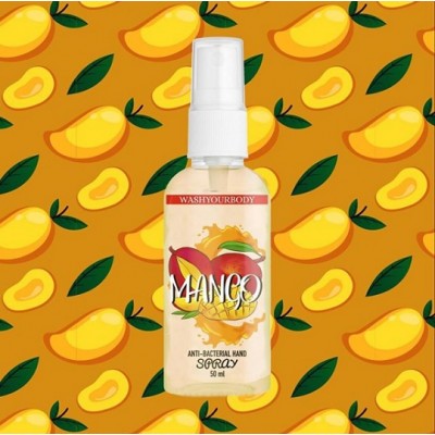 Антисептик спрей для рук Wash Your Body Mango манго, 50 мл