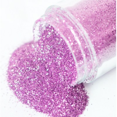 Блискітки для нігтів Kitty Glitter 004 дрібні, бузкові з голограмою, 1 г