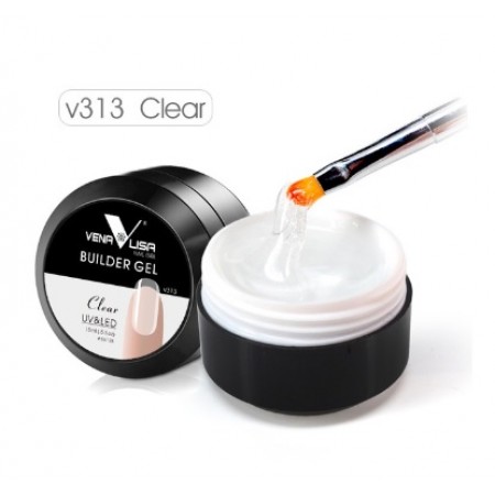 Гель Желе Venalisa Builder Gel Clear будівельний, прозорий, 15 мл з доставкою по Україні