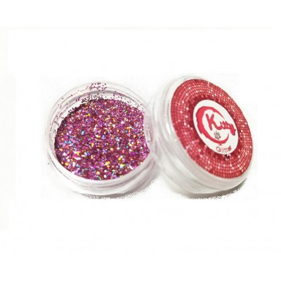 Блискітки для нігтів Kitty Glitter 010, марсала з голограмою, 1 г з доставкою по Україні