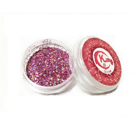 Блискітки для нігтів Kitty Glitter 010, марсала з голограмою, 1 г з доставкою по Україні