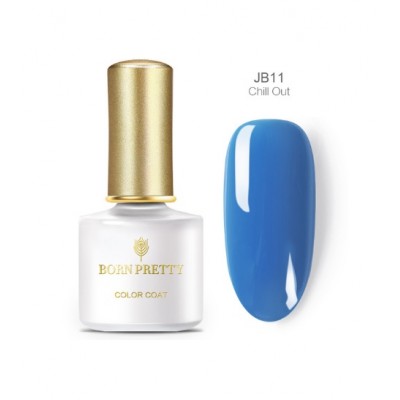 Гель-лак Born Pretty Jazz Blue JB-011 Chill Out, синій, 6 мл