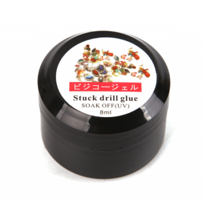 Топ клей для страз, перлів, декору Stuck drill glue, 8 мл з доставкою по Україні
