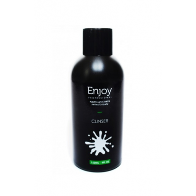 Засіб для зняття липкого шару, знежирювач Enjoy Cleanser, 150 мл з доставкою по Україні