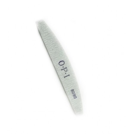 Пилка для нігтів OPI 80/80 Half Grey, півколо з доставкою по Україні