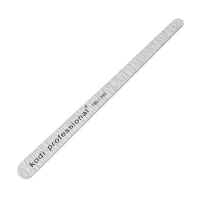 Пилка для нігтів Kodi Professional 180/240 Grey, крапелька з доставкою по Україні