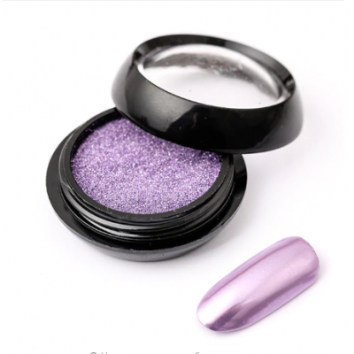 Дзеркальна пудра Kitty LUX Purple, бузок, 0,2 г з доставкою по Україні