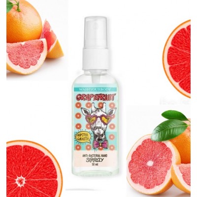 Антисептик спрей для рук Wash Your Body Grapefruit грейпфрут, 50 мл