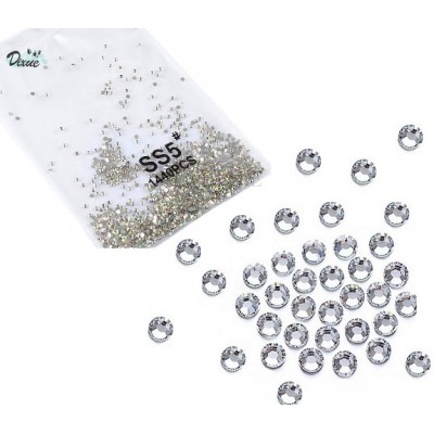 Стрази Swarovski SS5 Crystal, срібні, 1400 шт з доставкою по Україні