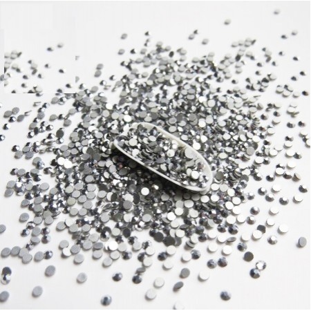 Стрази Swarovski SS3 Grafit графіт, 100 шт з доставкою по Україні