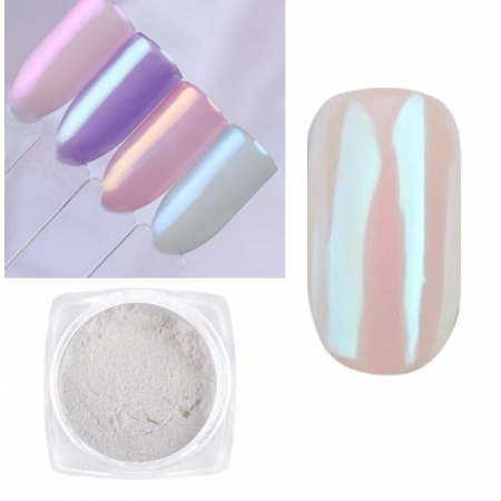 Дзеркальна пудра з зеленим переливом, 1 г з доставкою по Україні