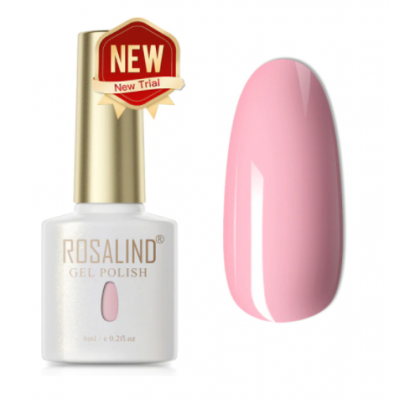 Гель-лак Rosalind PX004 пастельний рожевий, 6 мл
