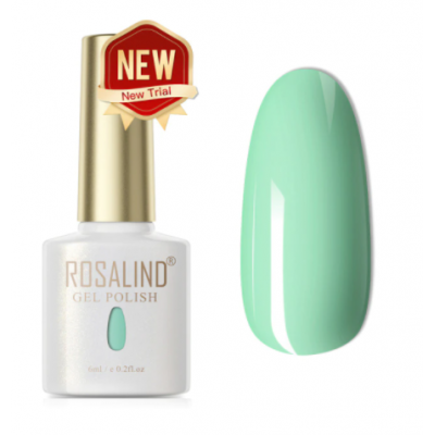 Гель-лак Rosalind PX018 мятно-блакитний, 6 мл