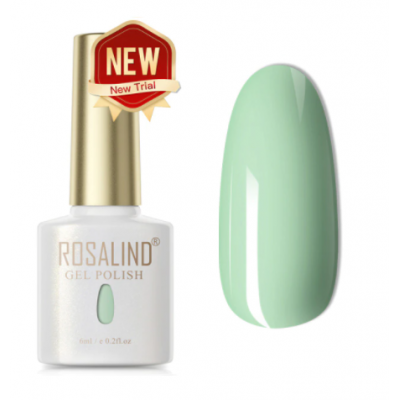 Гель-лак Rosalind PX019 пастельний мятний, 6 мл